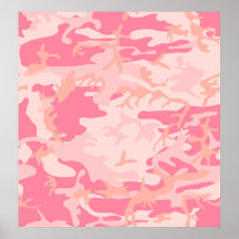 Camo rose - Camo Girly Posters