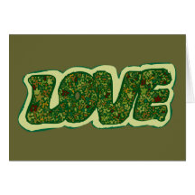 Camoflauge Love Card