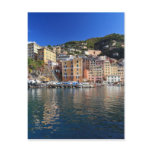 Camogli from the sea post card