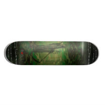 CamoReaper Custom Skateboard