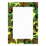 Camouflage Border Invitation