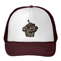 camouflage cupcake hats
