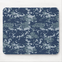 Camouflage Mousepad de Digitals de marine Tapis De Souris