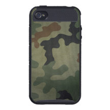 Camouflage Pattern iPhone 4 Cases