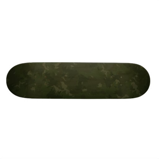 Camouflage Skate Board Deck