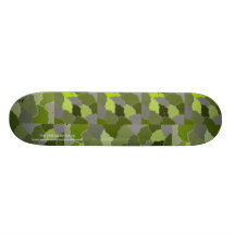 Camouflage Skateboard