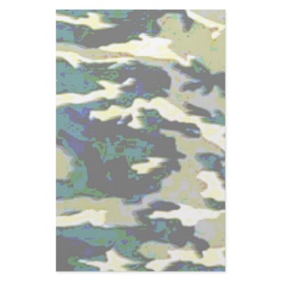 Camouflage Stationery by Cool_Keds