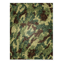 camouflage texture post cards