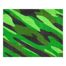 camouflage vert d'armée de jungle texturisé impression photographique
