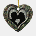 Camouflage Woodland Christmas Ornament
