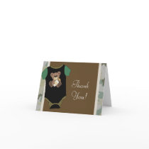Camouflauge Baby Boy Shower Thank You Cards