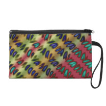 Camp Blanket Wristlet Clutch