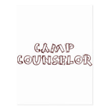Camp Counsellor Post Card