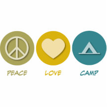 Camp d'amour de paix photo en relief