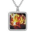 camp fire necklace