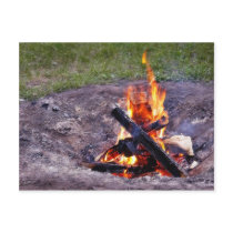 Camp Fires Post Cards