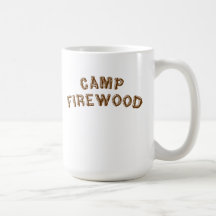 Camp Firewood Coffee Mugs