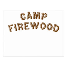 Camp Firewood Postcards