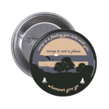 Camp is a Feeling Pinback Button