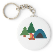 Camp Site Key Chains