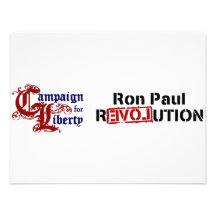 Campagne de Ron Paul pour la révolution de liberté Faire-parts