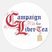 Campaign for Liber-Tea Sticker