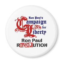 Campaign For Liberty Ron Paul Fridge Magnet