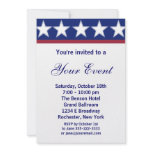 Campaign Party Invitation or 4th of July Party