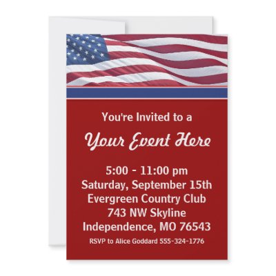 Campaign Party Invitation Template by campaigncentral