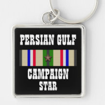 CAMPAIGN STAR / PERSIAN GULF WAR VETERAN KEY CHAINS