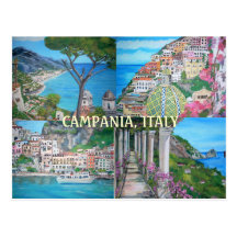 Campania, Italy Postcard