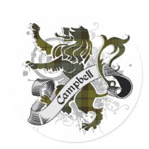Campbell Tartan Lion