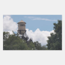 Campbell Water Tower, California Sticker