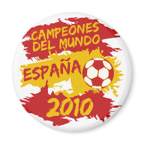 Campeones del Mundo 2010 Magnets
