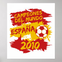 Campeones del Mundo 2010 Posters