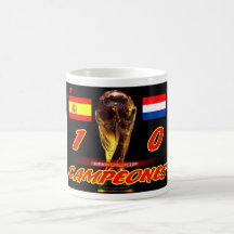 Campeones mundiales tazas de café