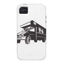 Camper Van Motor Home Retro iPhone 4 Case