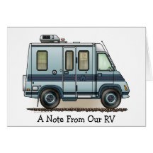 Campeur rv de LeSharo de Winnebago Cartes De Vœux