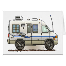 Campeur rv de Winnebago de Rialta Cartes De Vœux