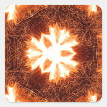 Campfire Flames Sticker
