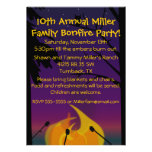 Campfire Party Invitation