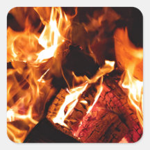 Campfire Sticker