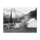 Camping at Indian Henry: 1911 Post Card