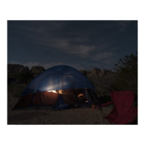 Camping at Joshua Tree posters
