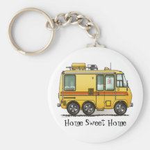 Camping-car de GMC rv Keychain HSH Porte-clef