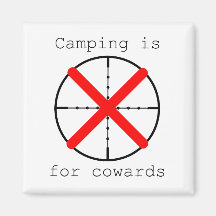 Camping is for refrigerator magnet