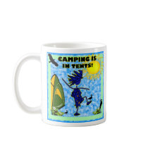 Camping Is In Tents Design Coffee Mugs