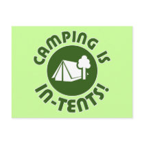 camping is in-tents