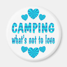 CAMPING LOVE MAGNET