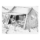 Camping Postcard